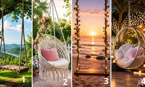 Hãy chọn chiếc xích đu bạn muốn ngồi nhất
