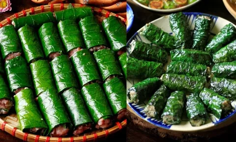 Mẹo rán chả lá lốt vỏ xanh mướt, nhân mềm mọng, không khô