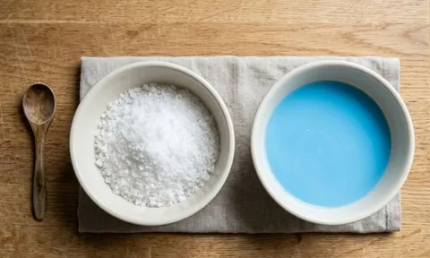 Trộn muối trắng với nước xả vải, giải quyết nhiều vấn đề trong nhà