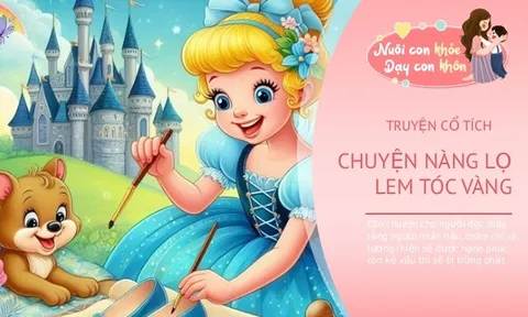 Truyện cổ tích: Nàng Lọ lem tóc vàng