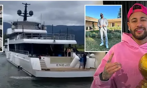 Neymar tốn hơn 3,6 tỷ đồng cho mỗi lần đổ đầy bình du thuyền