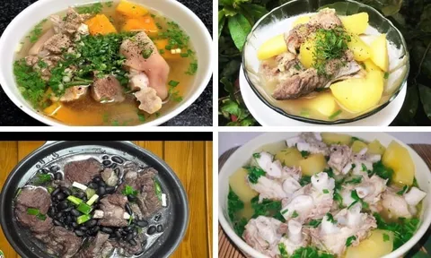 Cách hầm canh xương trong veo ngọt nước