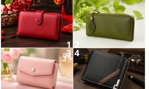 Chọn 1 chiếc ví tiền bạn ấn tượng nhất để khám phá vận mệnh khi về già