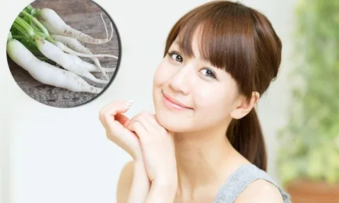 Củ cải trắng không chỉ để nấu ăn: Nguyên liệu thiên nhiên giúp hỗ trợ làm sáng da và giảm thâm mụn
