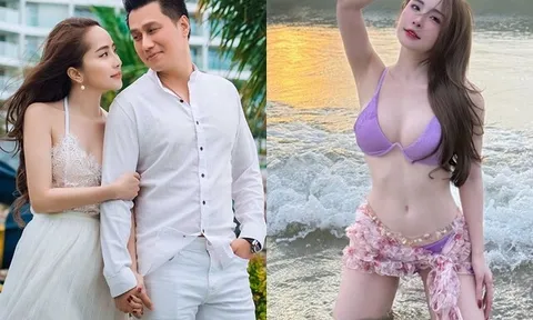 Bạn gái NSƯT Việt Anh ngấp nghé U40 vẫn nóng bỏng như búp bê, xưa đen nhẻm giờ trắng bóc, đẹp phồn thực