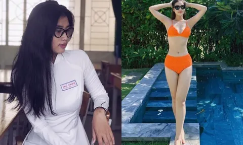 Nữ sinh THPT ở TP.HCM trở thành Hoa hậu Hòa bình Việt Nam đầu tiên, nay là mỹ nhân "trăm tỷ" dát đồ hiệu khắp người
