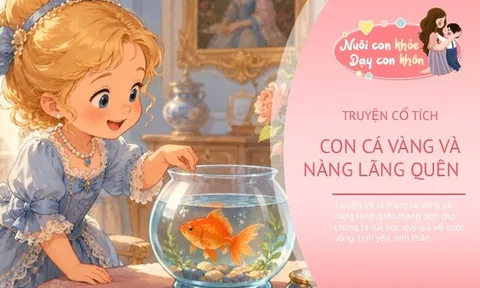 Truyện cổ tích: Con cá vàng và nàng Lãng Quên