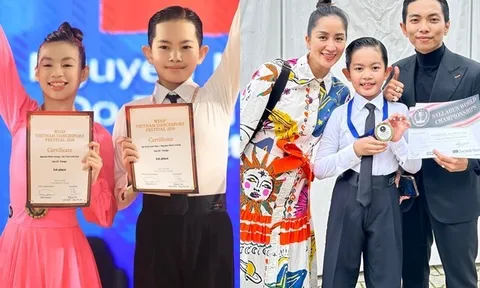 Con trai Khánh Thi - Phan Hiển nhận 2 Huy chương Bạc trong ở Trung Quốc, 4 năm liền đón sinh nhật trên sàn đấu