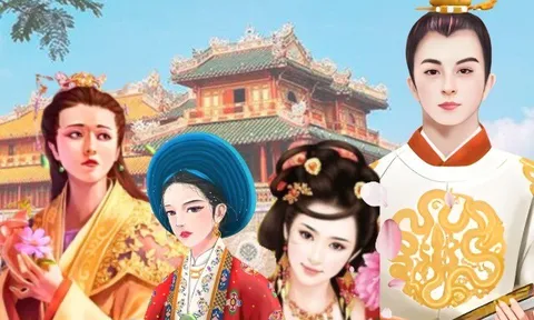 3 người vợ của hoàng đế Gia Long: Người là công chúa nhà Lê, người có công giúp vua dựng cơ đồ trong sử Việt?