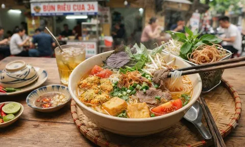 Cách nấu bún riêu cua ngon tại nhà