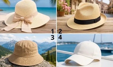 Chọn 1 chiếc mũ bạn thích đội khi đi du lịch, bạn là người như thế nào trong mắt người khác?