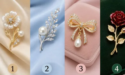 Chọn 1 chiếc trâm cài áo bạn thích nhất để khám phá phong thái của bạn trong mắt người khác