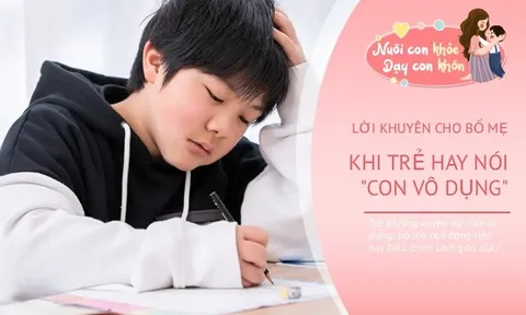 Con tự nhận mình "vô dụng", chuyên gia nhắc nhở dấu hiệu tâm lý bố mẹ không nên xem nhẹ