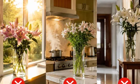 3 vị trí trong nhà nên tránh đặt bình hoa: Tưởng đẹp mắt nhưng dễ làm hoa nhanh tàn, ảnh hưởng không gian sống