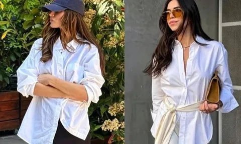 Áo sơ mi trắng: Món đồ cơ bản giúp biến hóa nhiều phong cách chỉ với vài cách phối đơn giản