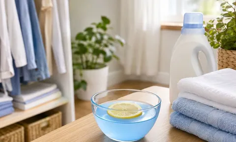 Chỉ cần cho một miếng chanh vào nước xả quần áo, công dụng bất ngờ