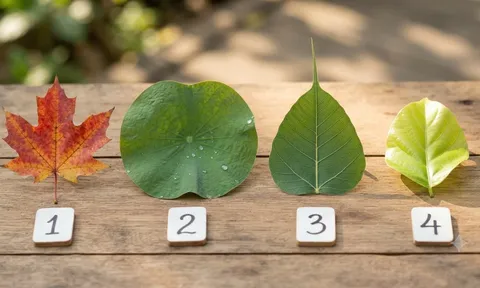 Trắc nghiệm: Chọn 1 chiếc lá bạn thích nhất