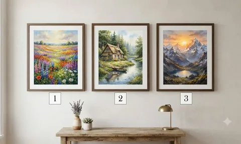 Trắc nghiệm: Chọn bức tranh bạn thích