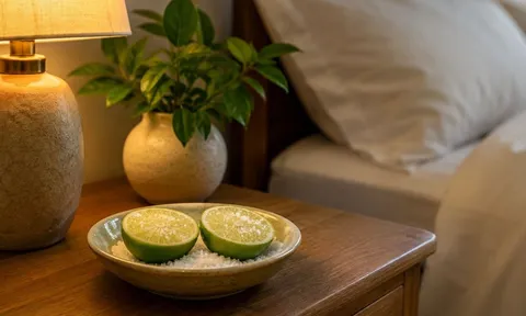 Vì sao nên để một đĩa chanh muối ở đầu giường?Hóa ra nhiều người thích vì lý do này