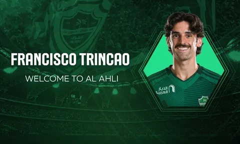 Francisco Trincao rời châu Âu, đến Saudi Pro League ở tuổi 26