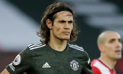 Lecce lên kế hoạch đưa "lão tướng" Edinson Cavani trở lại Serie A