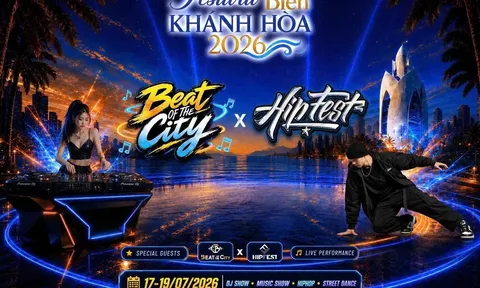 BEAT OF THE CITY 2026: Văn hóa đường phố trở thành điểm hẹn mới của Festival Biển Khánh Hòa