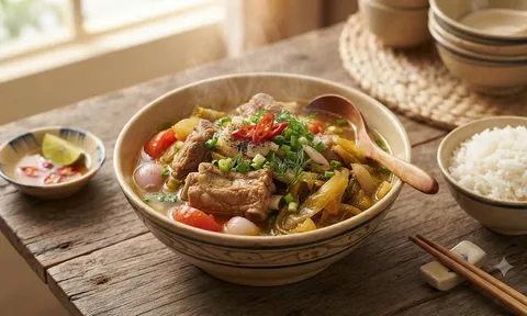 Cách nấu canh dưa chua ngon
