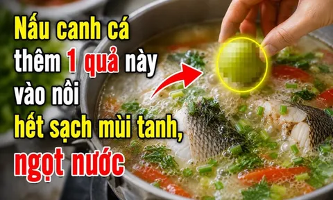 Nấu canh cá thêm 1 quả này vào nồi hết sạch mùi tanh, ngọt nước