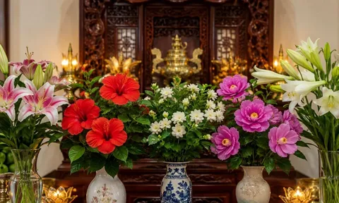 Những loại hoa đẹp nhưng người xưa rất kiêng đặt lên ban thờ thắp hương: Không phải ai cũng biết