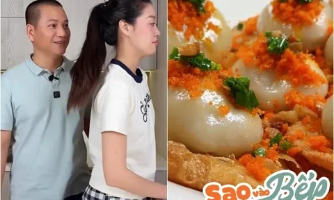 Chồng nhiếp ảnh gia hơn 17 tuổi của Khánh Vân làm bánh ngon chấn động, vợ ăn sạch và chấm ngay "1 tỷ điểm"