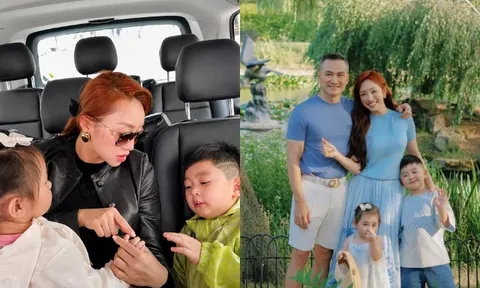 Phát hiện con trai làm em gái khóc, vợ Chi Bảo có cách xử lý nhẹ nhàng nhưng vẫn nghiêm khắc, được khen hết lời