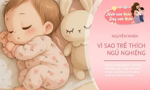 3 điểm khác biệt giữa trẻ ngủ sấp và ngủ ngửa khi lớn lên