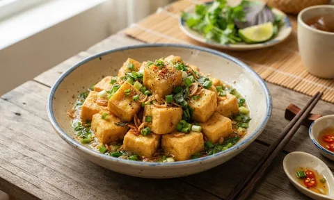 Cách làm món đậu phụ tẩm hành ngon