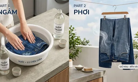 Mẹo làm sạch quần bò không cần một giọt nước: Vừa sạch mùi vừa giữ phom, không lo bạc màu