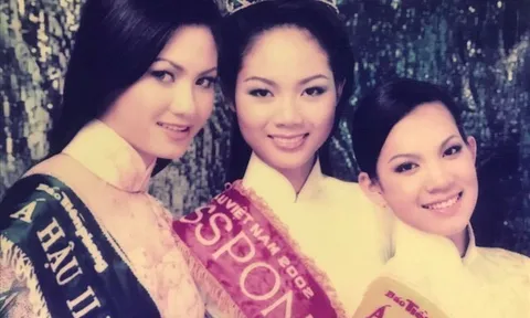 Top 3 Hoa hậu Việt Nam 2002: Nữ sinh lớp 12 ở Hải Phòng lập kỳ tích, cả 2 Á hậu sống kín tiếng