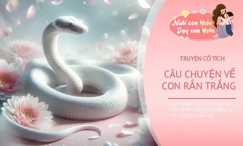 Truyện cổ tích: Con rắn trắng