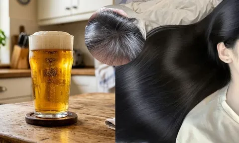 5 công thức ủ tóc bằng bia giảm rụng, tóc con mọc tua tủa, càng dùng càng bóng mượt
