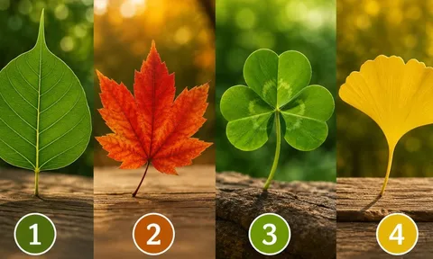  Chọn 1 chiếc lá bạn ấn tượng nhất để biết bạn đã đi đúng hướng chưa