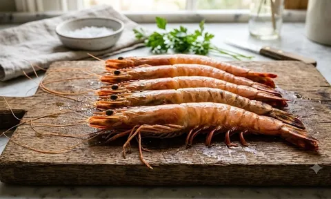 Dấu hiệu nhận biết tôm tươi ngon: Đi chợ thấy tôm thẳng hay tôm cong thì nên xuống tiền?
