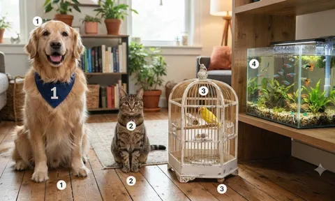 Trắc nghiệm: Chọn 1 loài vật mà bạn muốn nuôi