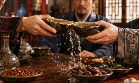 Vì sao người xưa uống rượu lại rót đầy tràn bát? Phía sau ẩn chứa nhiều quy tắc thú vị