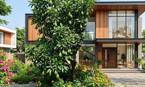Vì sao nhiều người thích trồng cây bơ trước nhà?