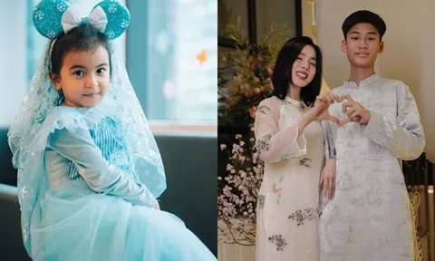 Sao Việt 24h: Con gái lai Ấn của Võ Hạ Trâm đẹp trong trẻo; Quý tử của Lệ Quyên cao nổi bật khi đứng cạnh Đan Trường