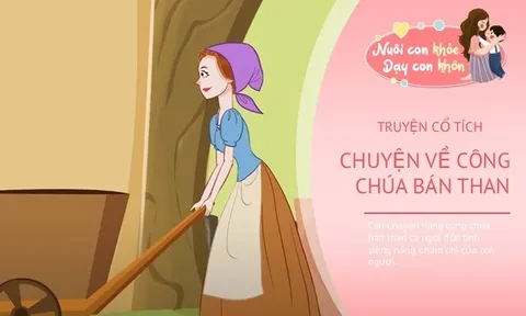 Truyện cổ tích: Công chúa bán than
