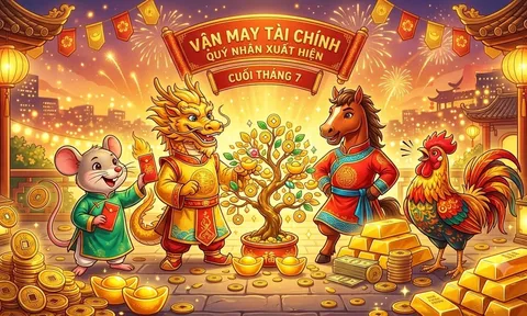 Cuối tháng 7: 4 tuổi tiền bạc nở rộ, quý nhân xuất hiện đúng lúc