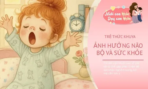 Đi ngủ sau 10 giờ tối, cơ thể trẻ đang chịu 3 tác động xấu mà nhiều bố mẹ phớt lờ