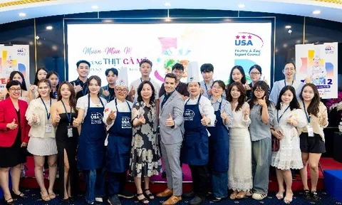 Workshop "Muôn Mùa Muôn Vị Cùng Thịt Gà Mỹ" mang đến nhiều trải nghiệm ẩm thực độc đáo