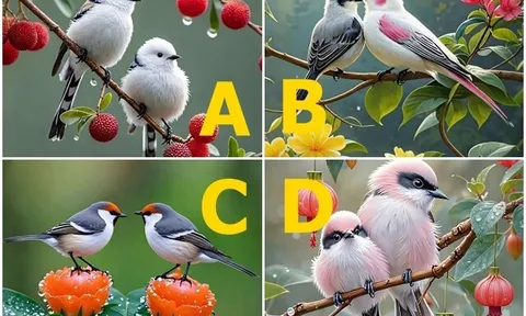 Trắc nghiệm: Chọn 1 cặp chim, xem bạn và nửa kia có phải sinh ra để thuộc về nhau