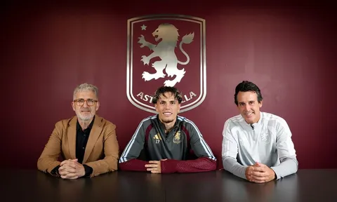 Alejandro Garnacho chính thức cập bến Aston Villa