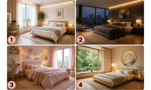 Chọn 1 phòng ngủ bạn yêu thích nhất: Khám phá điểm sáng nhất trong vận mệnh của bạn
